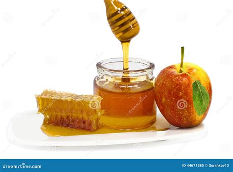 Apple and Honey are Traditional Food for Rosh Hashanah - Jewish New ...