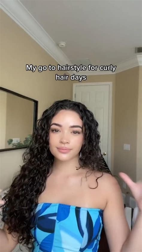 Curly girl Hairstyles | Curly hair styles, Mixed curly hair, Curly hair ...