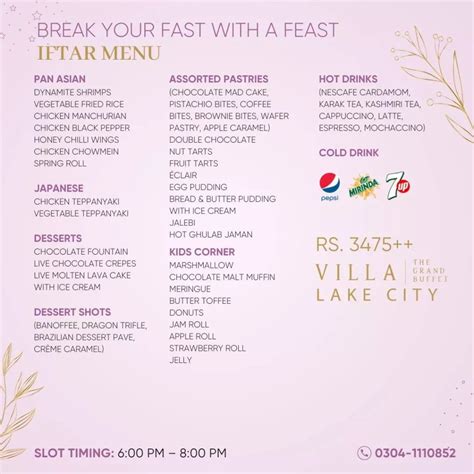 Villa The Grand Buffet | Menu and Deals (June, 2024) |Best Buffet in ...