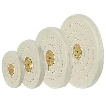 SWISSO 3,4,5,6 Inch Cloth Buffing Polishing Wheel Buffer Polish Grinder ...