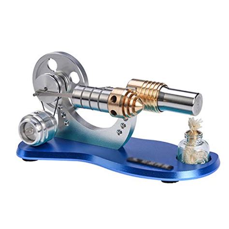 Buy Yamix Full Metal Cylinder Bootable Stirling Engine Model Micro ...
