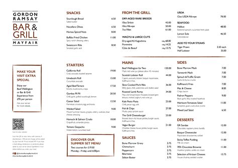 View our Menus - Gordon Ramsay Bar & Grill | Gordon Ramsay Restaurants