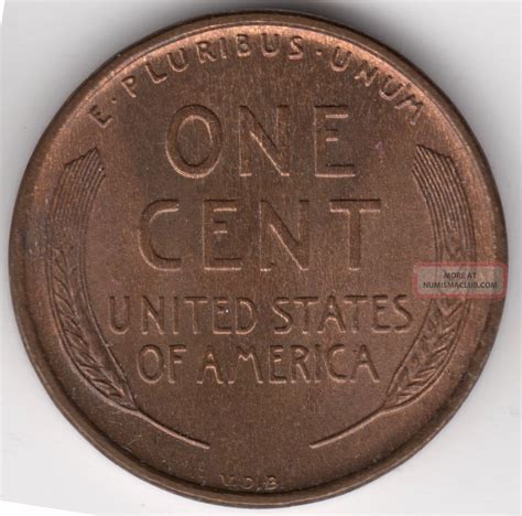 1909 Vdb Lincoln One Cent Wheat Penny Coin - Rare Key Date - Quality