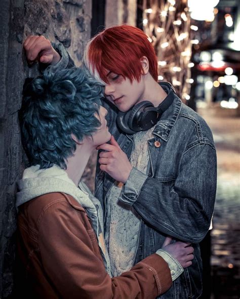 todoroki x deku cosplay mha | Лучший косплей, Аниме косплей, Милые парни