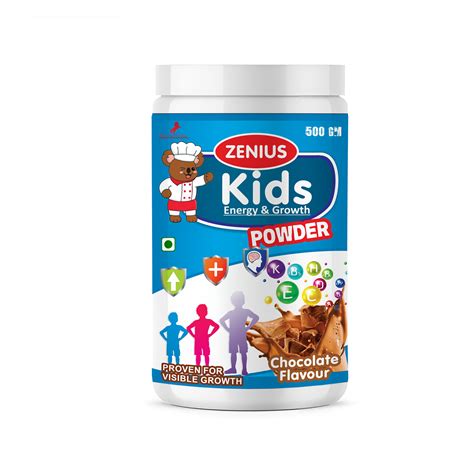 Zenius Kids Energy & Growth Protein Powder, 500gm – ClickOnCare
