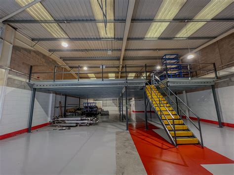Warehouse Mezzanine Floor Design & Build | STS Storage