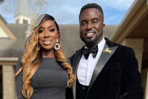 Wendy Osefo, Eddie Osefo Wear Coordinated Pink Outfits: Photo