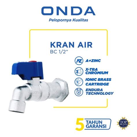 Jual Kran Besi Tembok / Kran Taman Besi ONDA BC 1/2 INCH - Kab. Bekasi ...