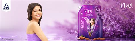 Buy Vivel Fragrant Body Wash, Lavender & Almond Oil Shower Gel, 1500ml ...