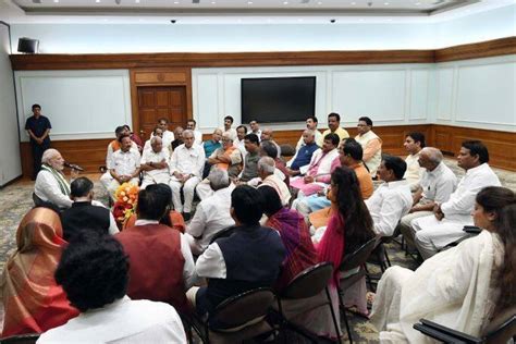 Delegation of OBC MPs and leaders calls on PM