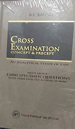 Amazon.in: Buy Cross Examination Book Online at Low Prices in India ...