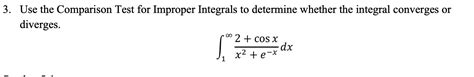 Image result for Comparison Test Improper Integrals
