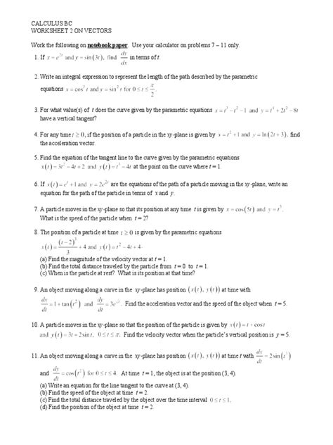 Image result for Physics Vectors Worksheet