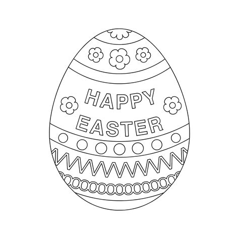 Easter Egg Coloring Chart | Portal.posgradount.edu.pe