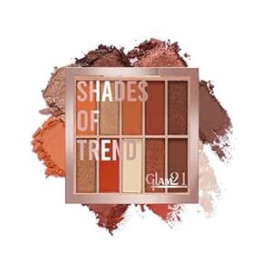 Buy Glam21 Shades of Trend Eyeshadow Palette | 10 Highly Pigmented ...