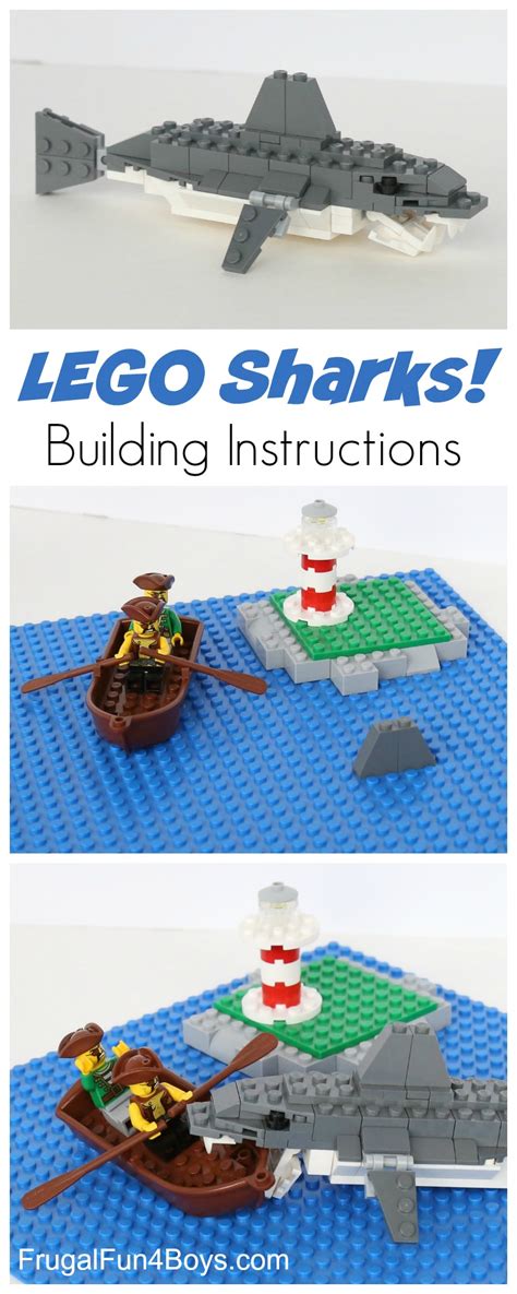 Image result for LEGO Shark Tutorial