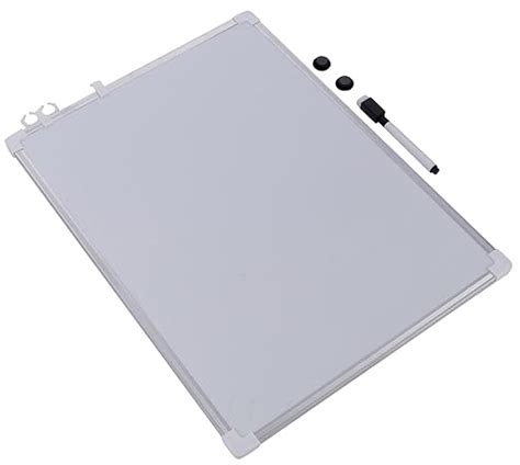 Worison Double Sided A4 Size White and Green Non-Magnetic Whiteboard ...