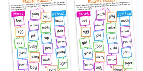 Plurals Board Game