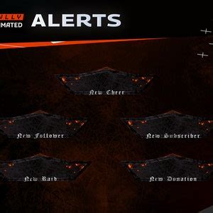 Buy Doom Animated Stream Package - Twitch Graphic Overlay/futuristic ...