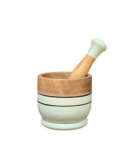 Buy HOUSE OF ZIZI Mango Wood Kids Mortar And Pestle/Okhli, Royal'S ...
