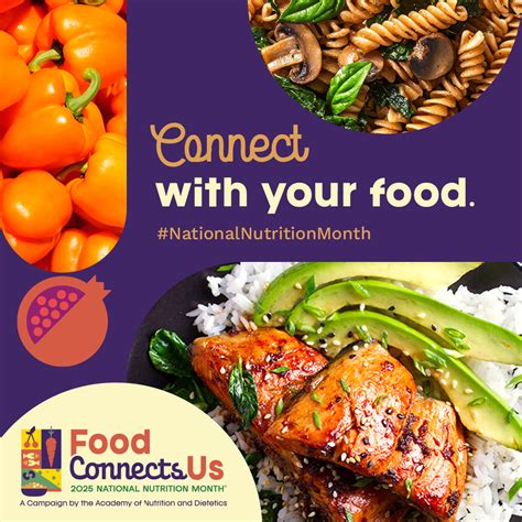 National Nutrition Month 2025: Connect with Food - God's Love We ...