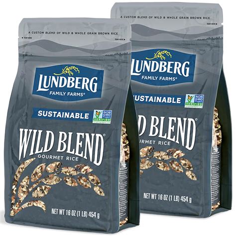 Lundberg, Gourmet Blends, Wild Blend Rice, 16 oz (454 g) Lundberg ...
