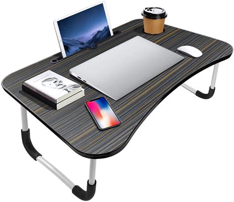 Livhil Hommtina Portable Laptop Bed Table - Foldable Lap India | Ubuy
