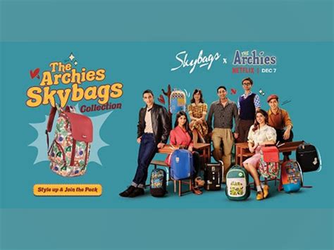 Skybags Unveils Exclusive 'Skybags x The Archies' Backpack Collection