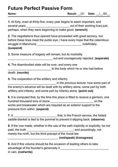 Future Perfect Passive Examples 的图像结果