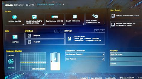 Switching from UEFI to CSM Legacy in Asus F751N Laptop BIOS Version 304 ...