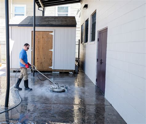 EcoTech Pressure Washing Concrete | Benefits to Sidewalks and Walls