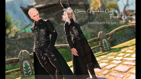 Clean Gajaskin Coat of Fending for all | XIV Mod Archive