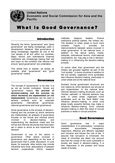 Governance: Issues and Challenges - Delhi University - Studocu