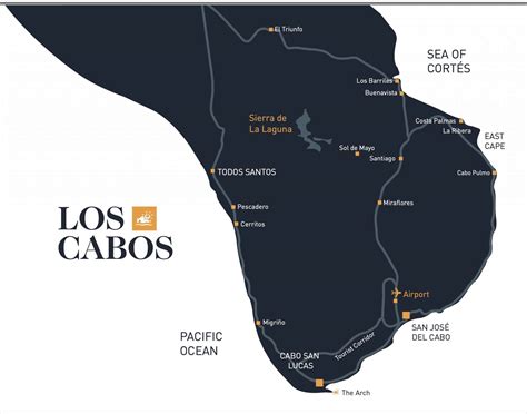 Cabo San Lucas Shopping Map