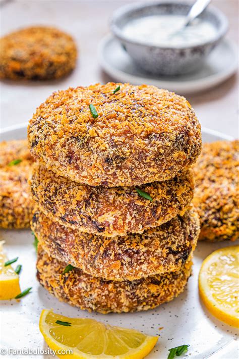 Air Fryer Salmon Patties - Fresh or Canned Salmon - Fantabulosity