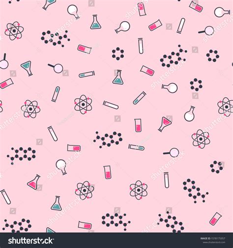 Cute Science Pattern 的图像结果