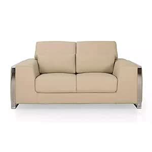 Royaloak Rome Italian Signature Leather Sofa Two Seater : Amazon.in ...