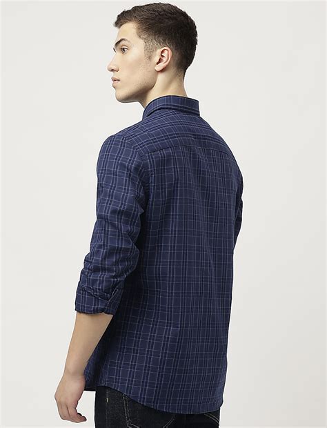 Buy Pure Cotton Checked Shirt at Marks & Spencer