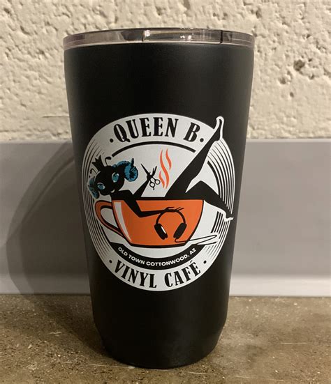 Queen B Vinyl Cafe Camelbak Mug - Queen B Vinyl Cafe