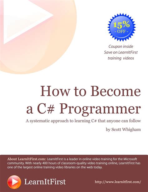 How to Become a C# Programmer (How to Become a Programmer Book 1) eBook ...