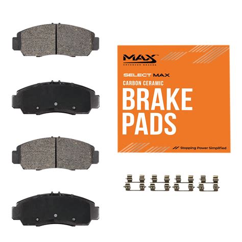 Customer reviews for Max Advanced Brakes Rear Brake Pad Compatible With ...