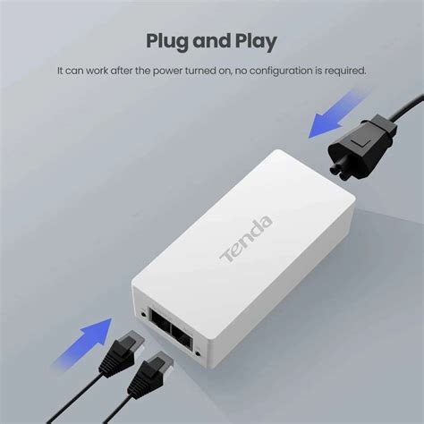 TENDA TE-POE30G-AT Wireless Ethernet Lan Adapter compatible with ...