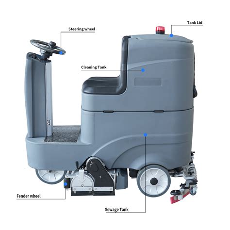 Ride On Scrubber - Model PS650R - Power Style Services