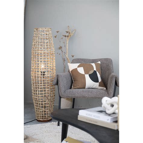 Bayou Breeze Arneisha Modern Seagrass Floor Lamp - Wayfair Canada