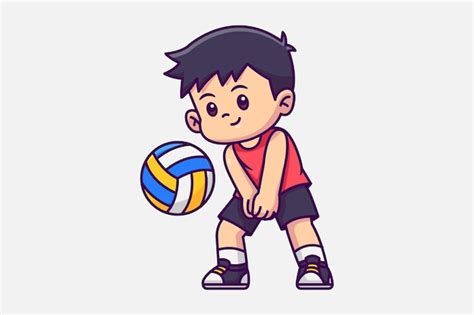 Volleyball Cartoon 的图像结果