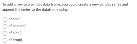 Image result for Python Add List to Data Frame New Row