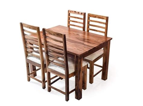 Buy Liana Dining Set In Sheesham Wood - GetMyCouch