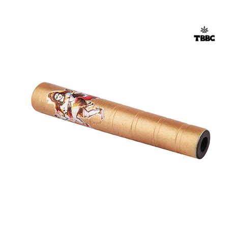 Golden Shiva Chillum - 7 inches – THEBOOMBOXCLUB