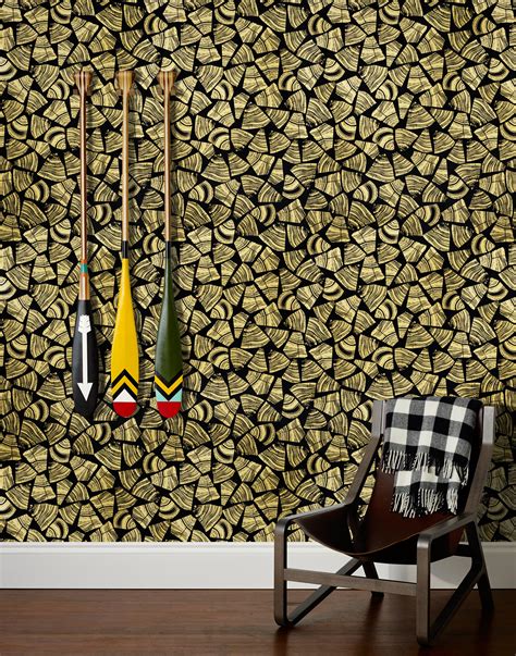 WOOD⎟GOLD - Wall coverings / wallpapers from Hygge & West | Architonic