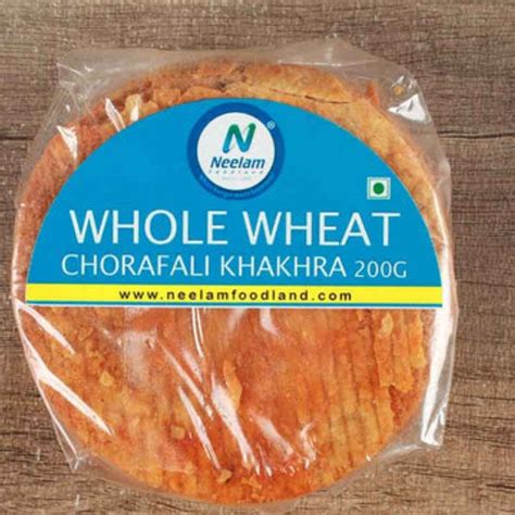 WHOLE WHEAT CHORAFALI KHAKHRA 200G NEELAM – JITCO